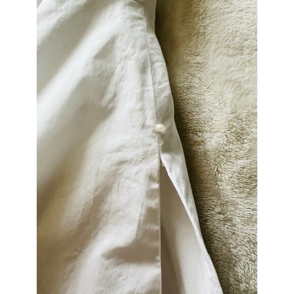 Lela Rose PEARL Women's Elbow-Sleeve Off-The-Shoulder Poplin Top White Sz 6 $295 - Picture 10 of 16